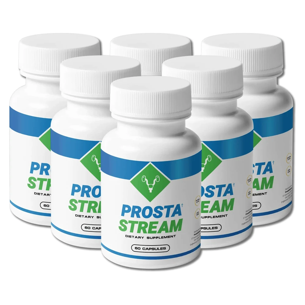 ProstaStream 6 bottles package — prostate supplement pricing